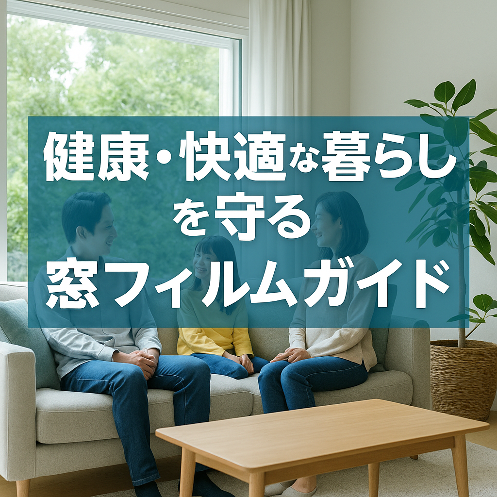 窓フィルムの新常識と導入メリット完全ガイド